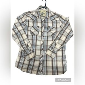 Men’s long sleeve button up